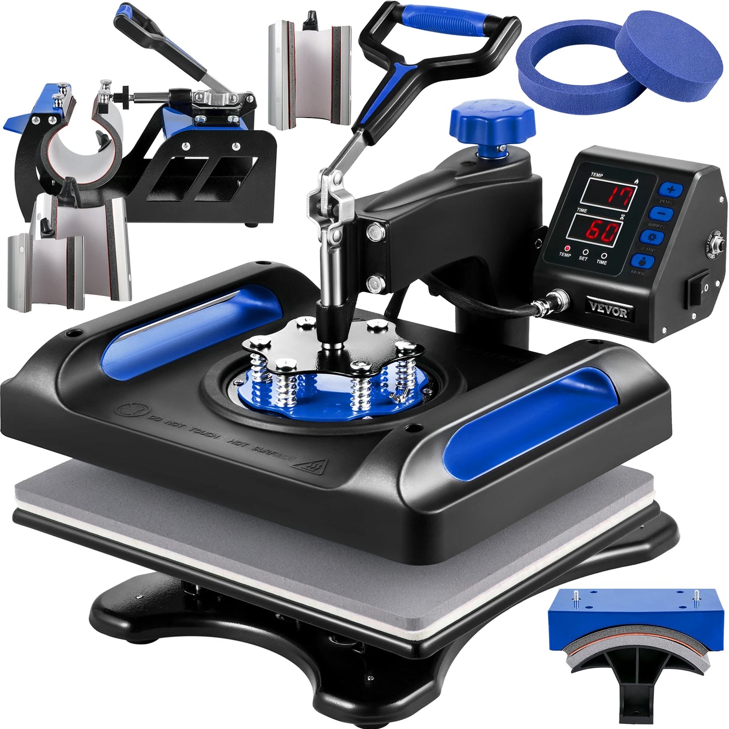 SucceBuy 8 In 1 Combo Heat Press Machine For Sublimation