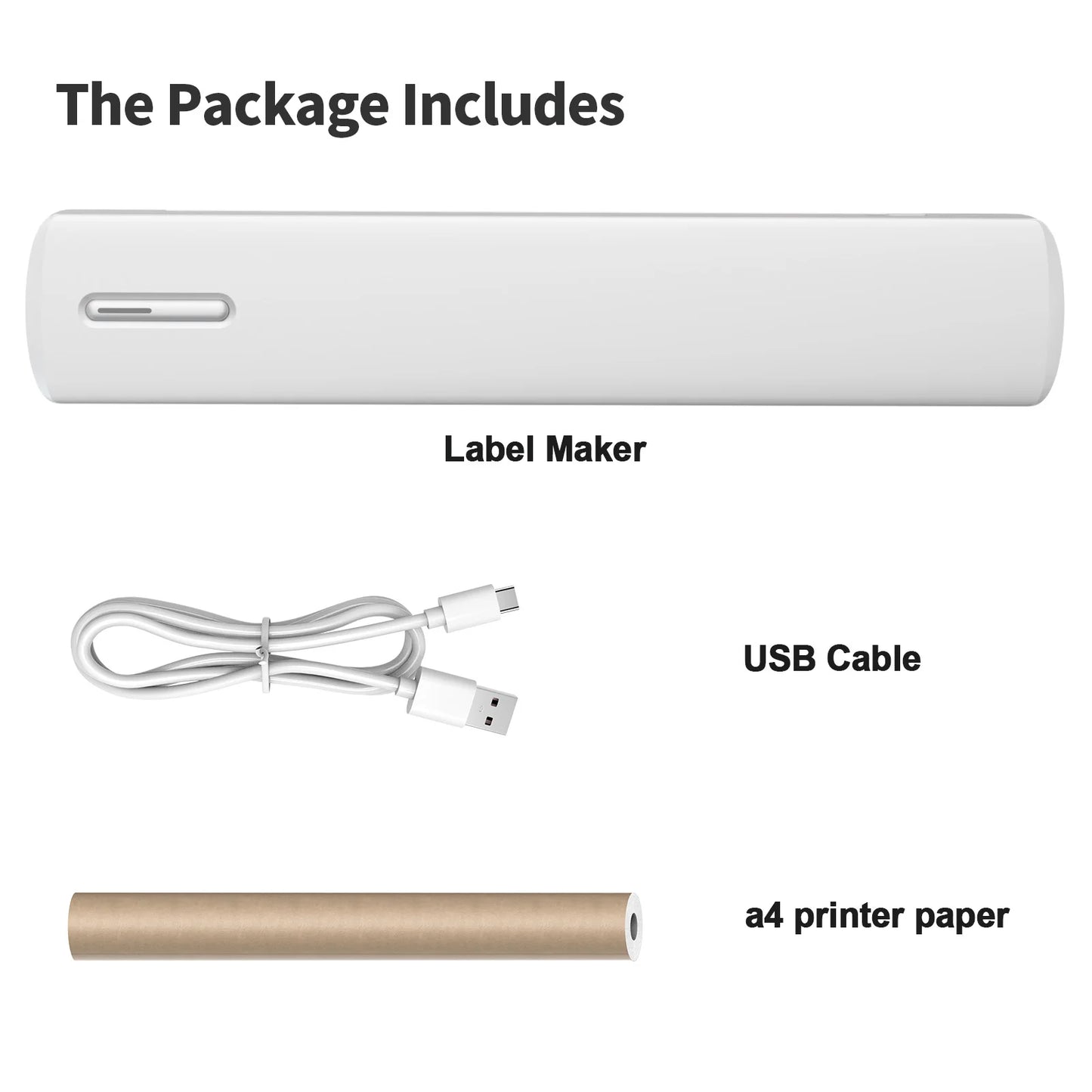 TakeYou Portable Wireless Thermal Printer 300DPI For Android iOS