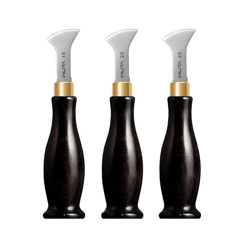 WUTA Leather Edge Creaser Beveler for Professional Leather Craft