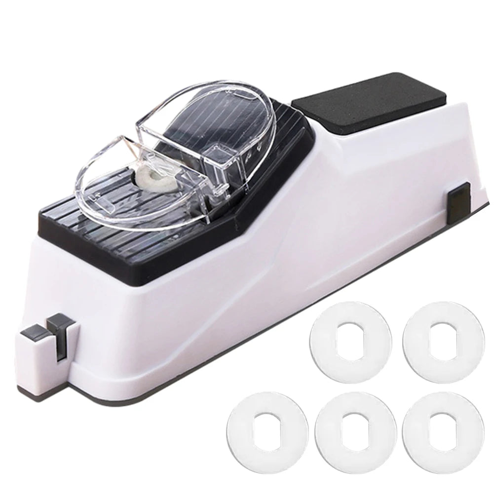 APWIKOGER Electric Knife Sharpener Adjustable USB Rechargeable
