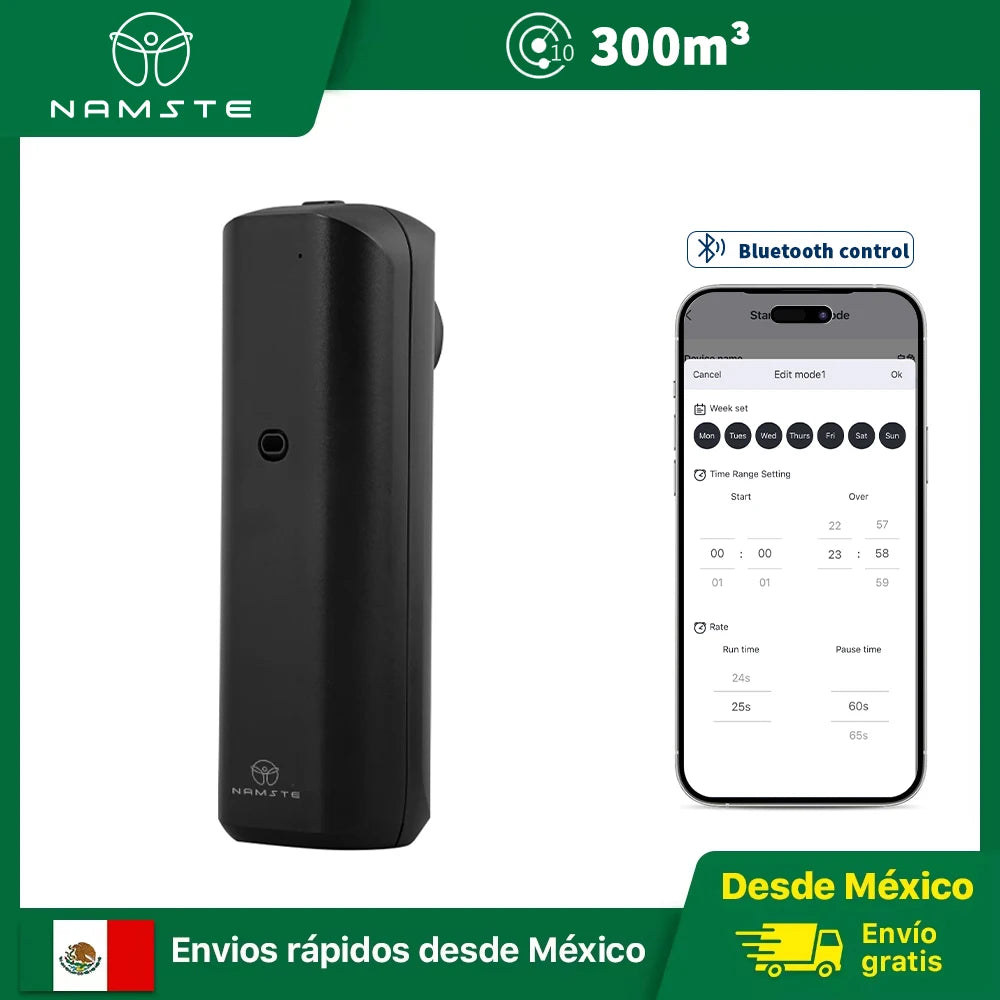 NAMSTE Fragrance Diffuser With Bluetooth Coverage 300 Cubic Meters