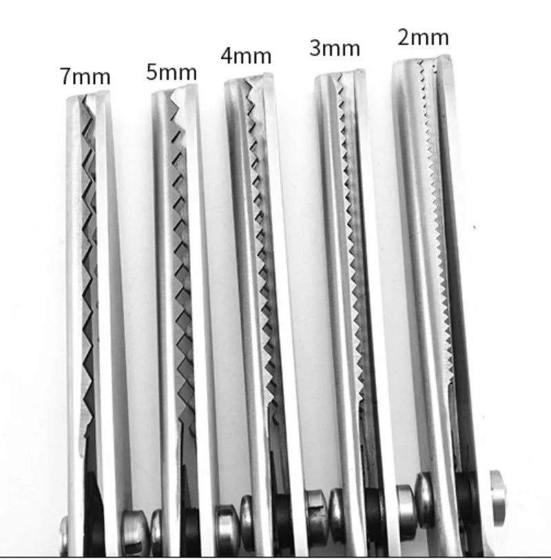 Pinking Shears For Dressmaking, Scalloped Edge, Stainless Steel Tailor Scissors