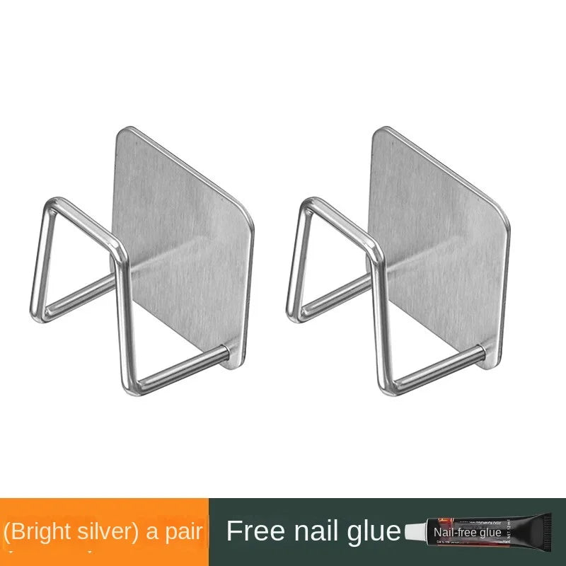 Stainless Steel Kitchen Storage Rack Wall Mounted Pot Cover Cabinet