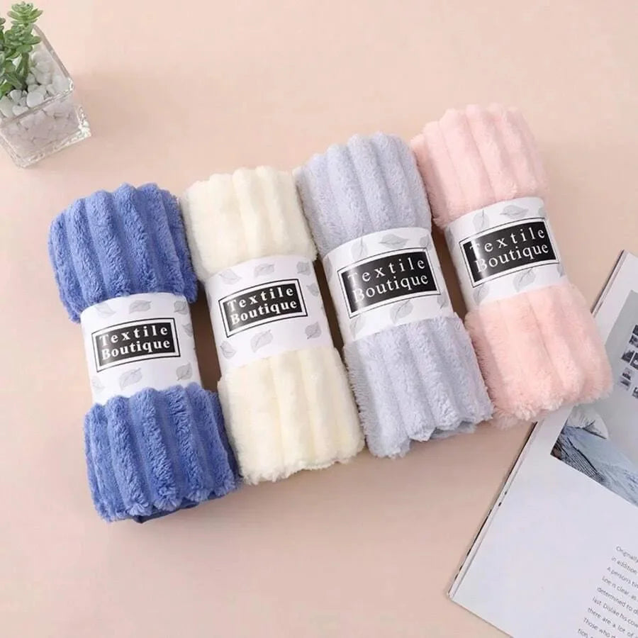 Super Soft Cotton Bath Towel Set Quick Drying Ultra Absorbent