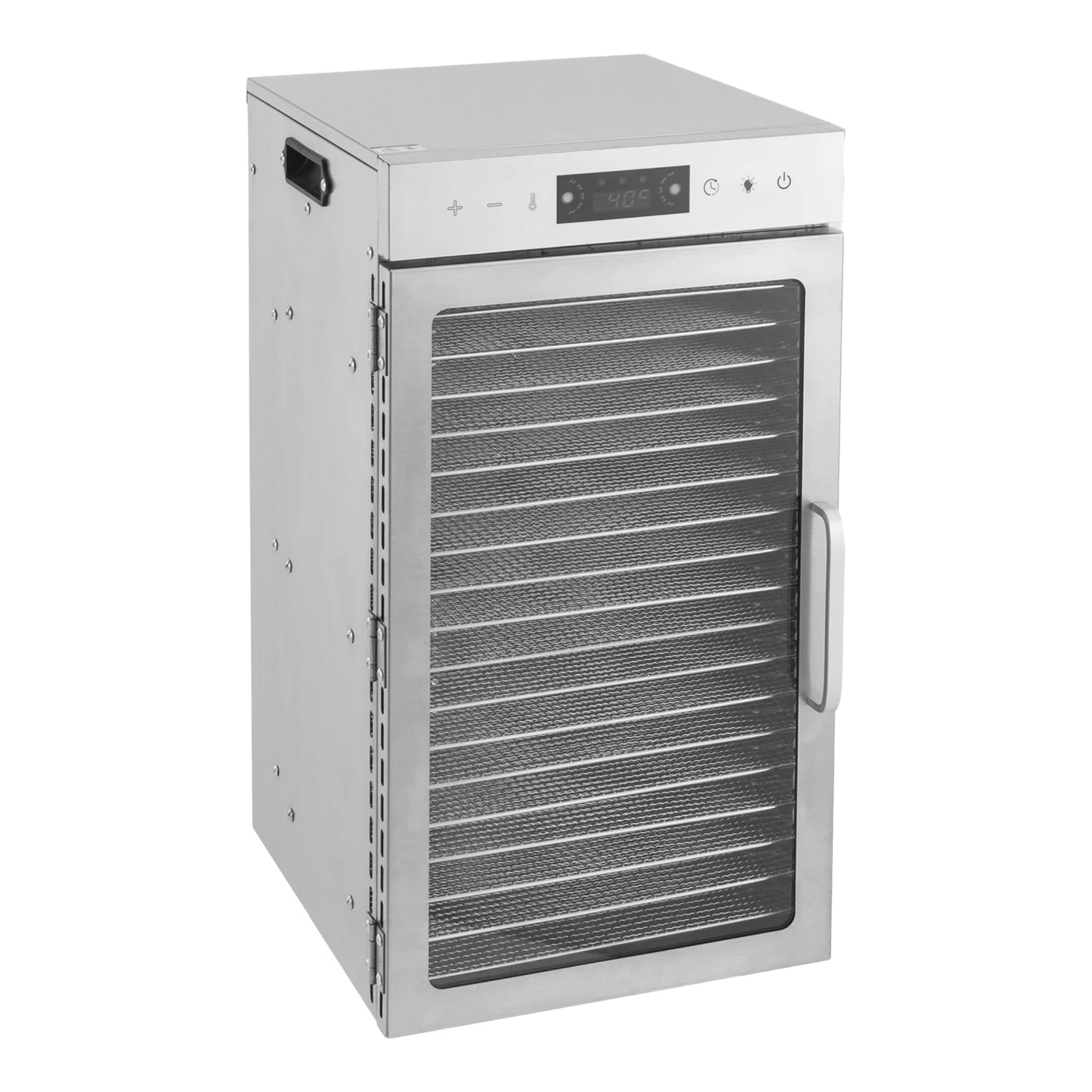 Bymaocar Commercial Dehydrator With 18 Stainless Steel Trays