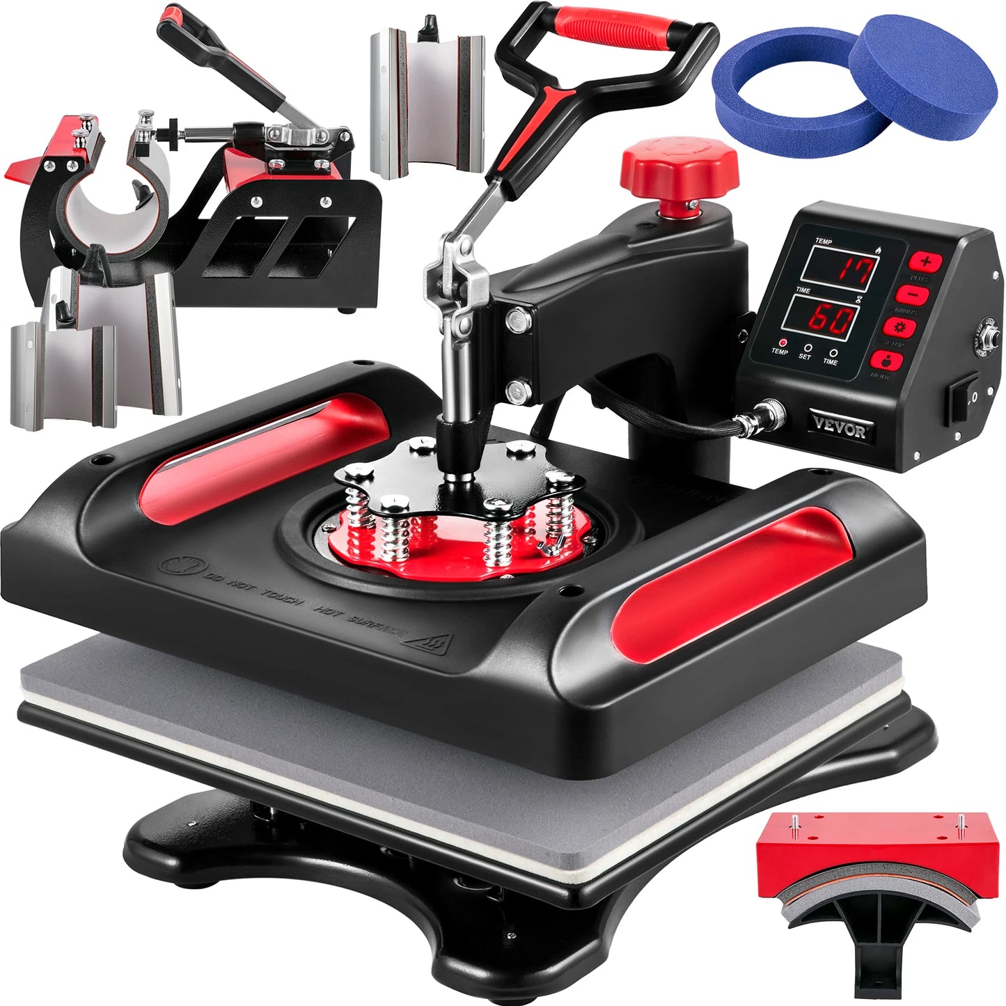SucceBuy 8 In 1 Combo Heat Press Machine For Sublimation