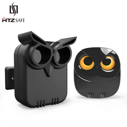 HTZSAFE Wireless Driveway Security Alarm Waterproof PIR Motion Detector