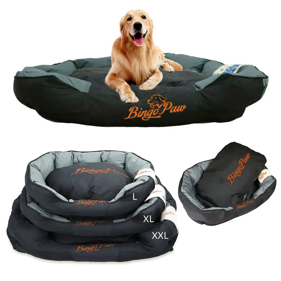 BINGOPAW Waterproof Orthopedic Dog Bed For Pets Washable Cozy