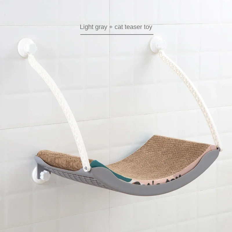 Cat Window Hammock Bed With Strong Wall Mount Brackets
