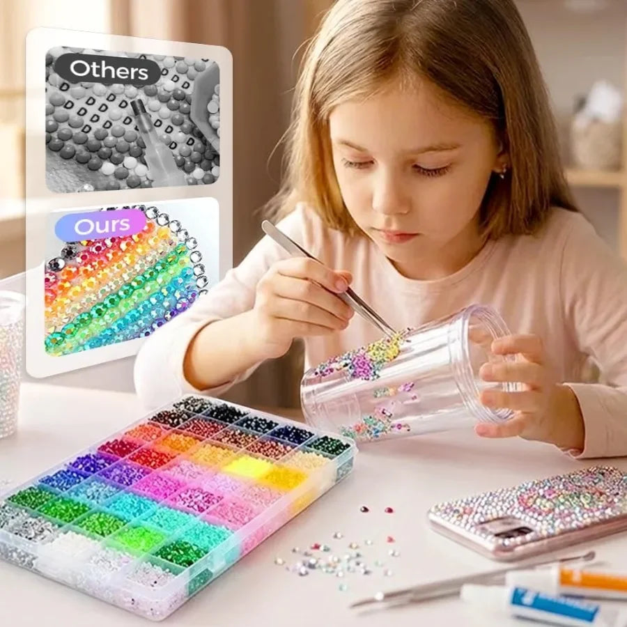 Bedazzler Kit With Rhinestones for Diamond Art and Nail Art