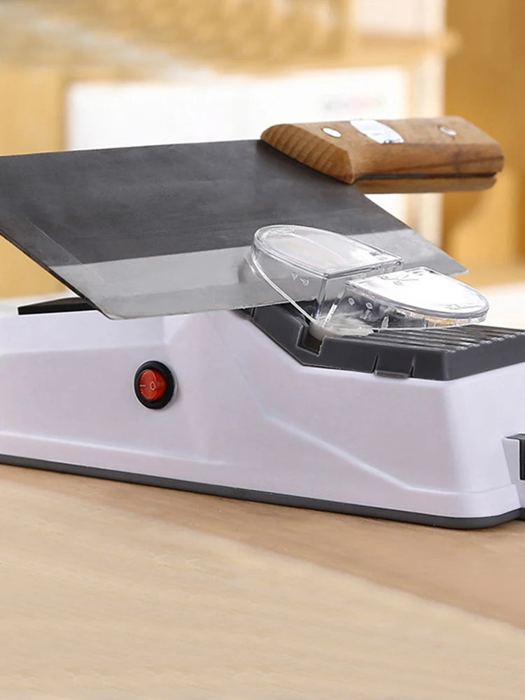 APWIKOGER Electric Knife Sharpener Adjustable USB Rechargeable