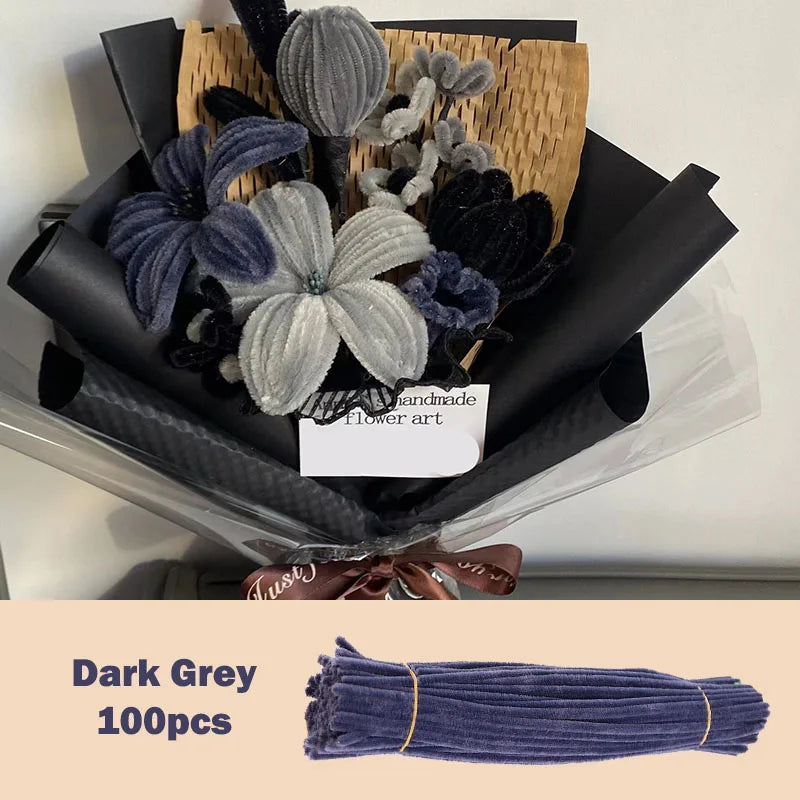 Colorful Chenille Stems Pipe Cleaners Set For DIY Crafts