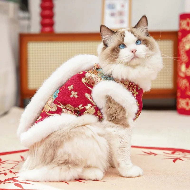 DKSTINYE Velvet Winter Pet Vest For Dogs And Cats For All Seasons
