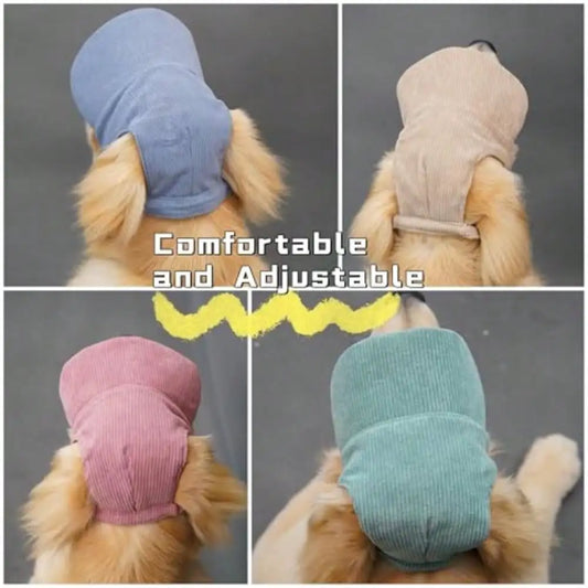 Pet Ear Hole Baseball Cap Sun Visor Hat For Dogs