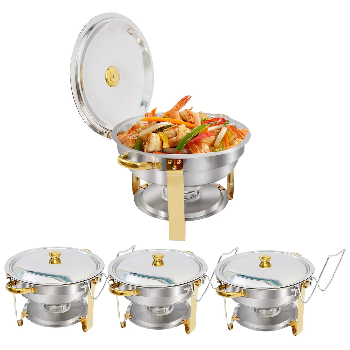 Stainless Steel Chafing Dish Buffet Warmer For Event Catering