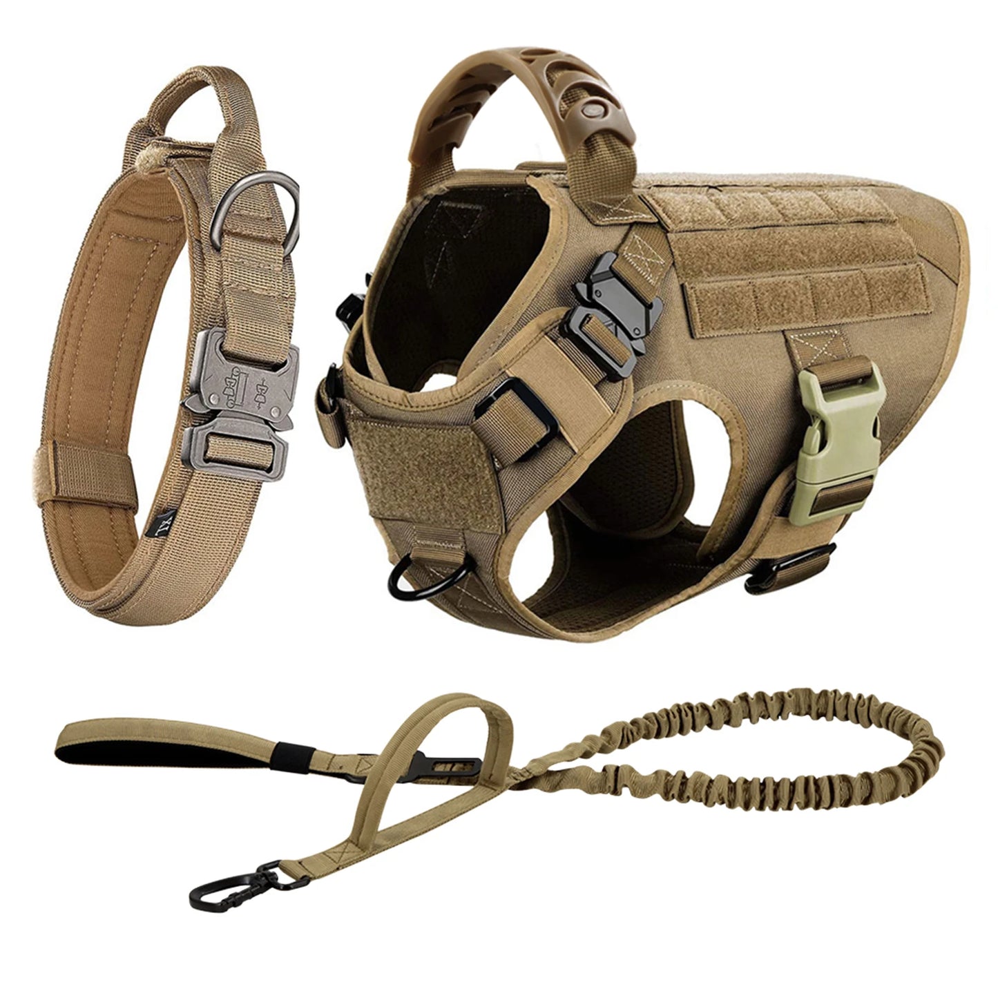 Durable Dog Harness And Leash Set For Training And Walking