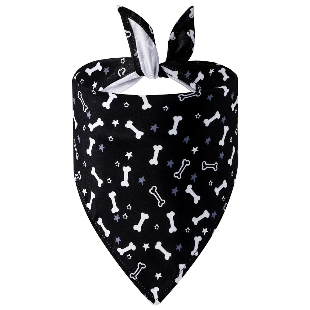 Sucado Fruit Floral Dog Bandana Washable Soft Kerchief