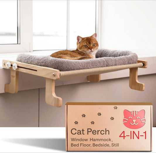 Cat Window Perch Heavy Duty Foldable Hammock Bed For Cats