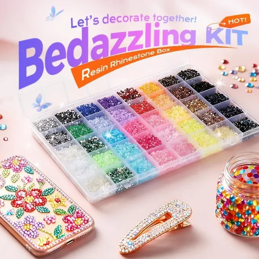 Bedazzler Kit With Rhinestones for Diamond Art and Nail Art