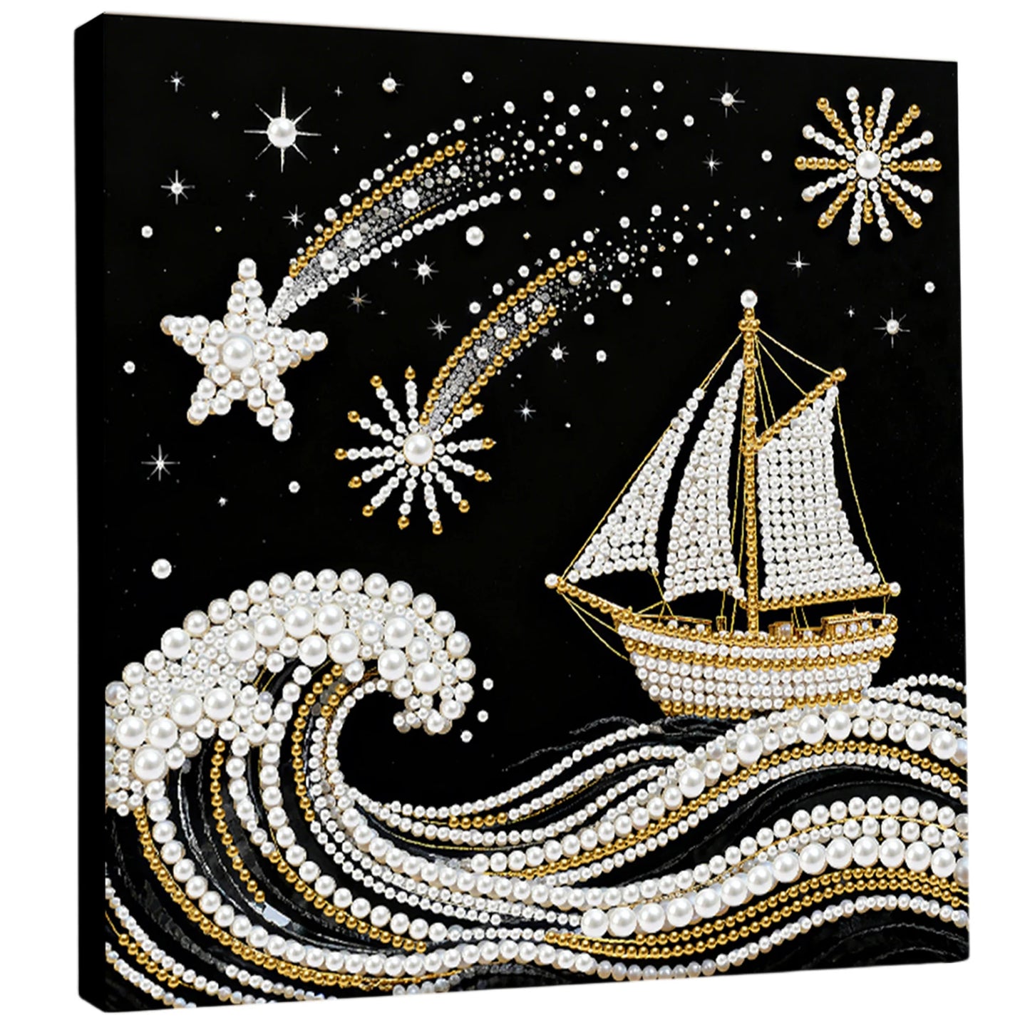 DIY Pearl Dot Painting Kit For Home Wall Decor Canvas