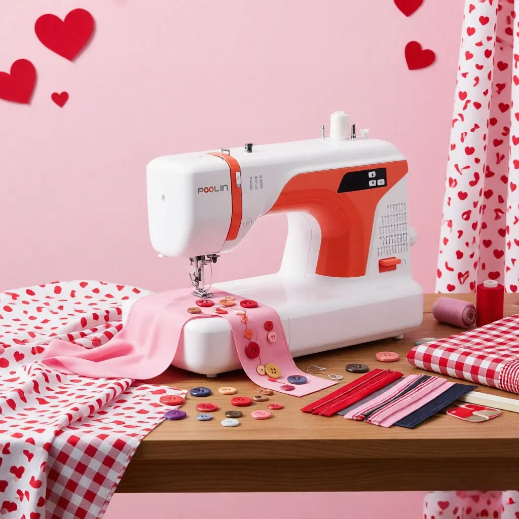 POOLIN EOC01S Computerized Sewing Machine for Home Use