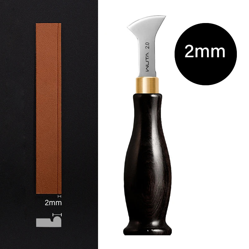 WUTA Leather Edge Creaser Beveler for Professional Leather Craft