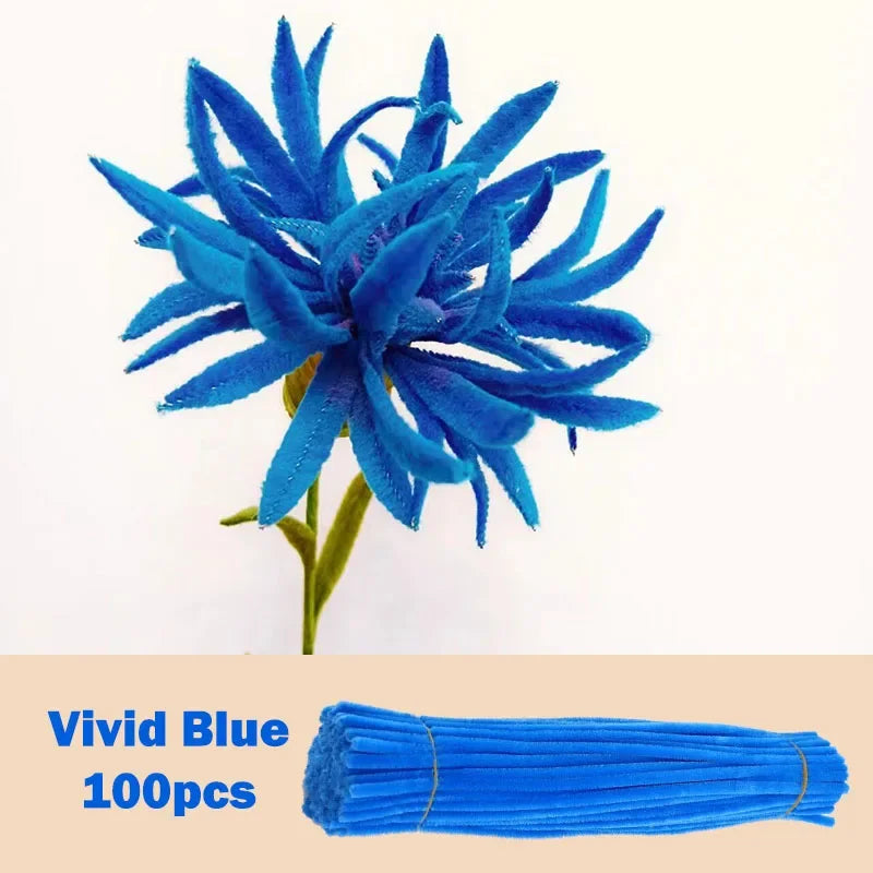 Colorful Chenille Stems Pipe Cleaners Set For DIY Crafts