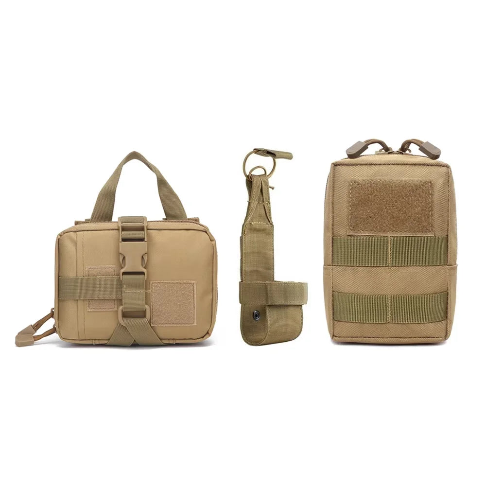 Dog Tactical Bags Set Molle Pouches for Harness Attachment Gear