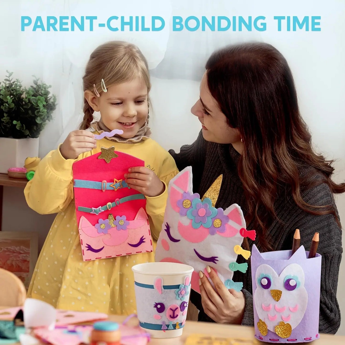 Joyfy First Sewing Kit For Kids With 7 Unicorn Projects