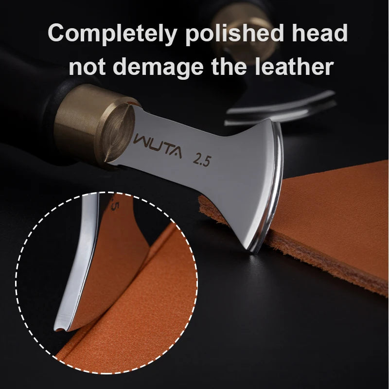 WUTA Professional Leather Edge Creaser Beveler For Crafting