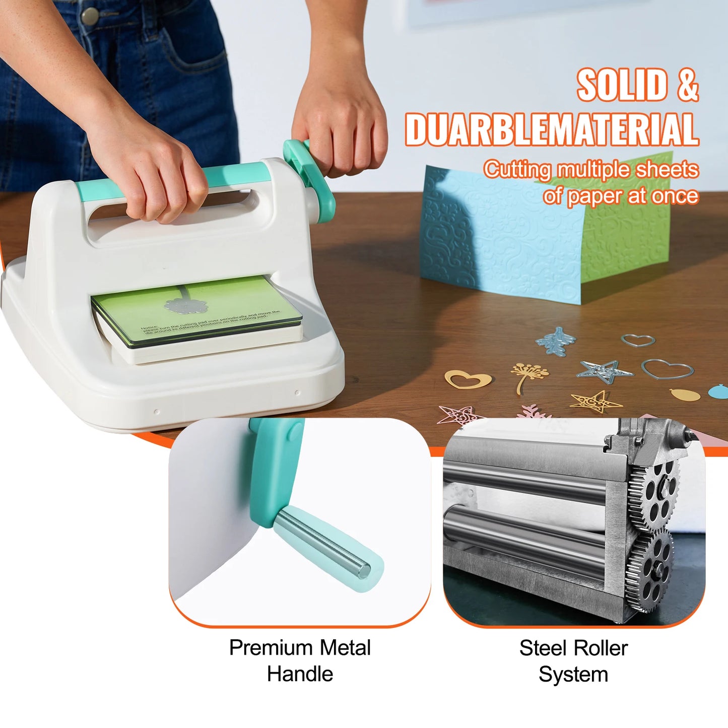SucceBuy Manual Die Cutting Embossing Machine For Scrapbooking Crafts