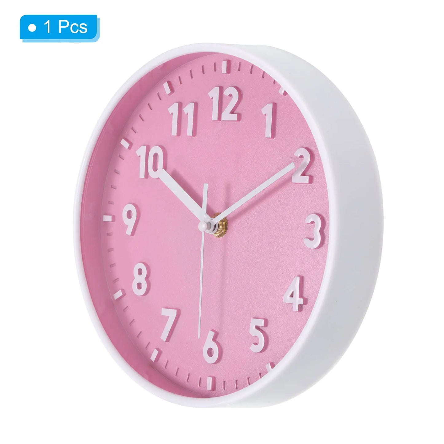 UXCELL Wall Clock Quartz Silent Battery Operated For Office Bedroom