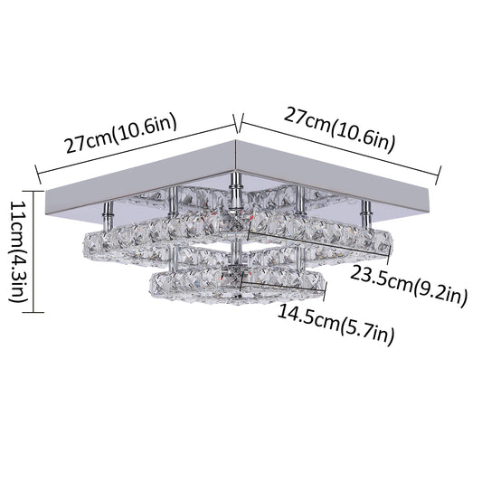 Vetrulus Crystal Chandelier Luxury Living Room Ceiling Light