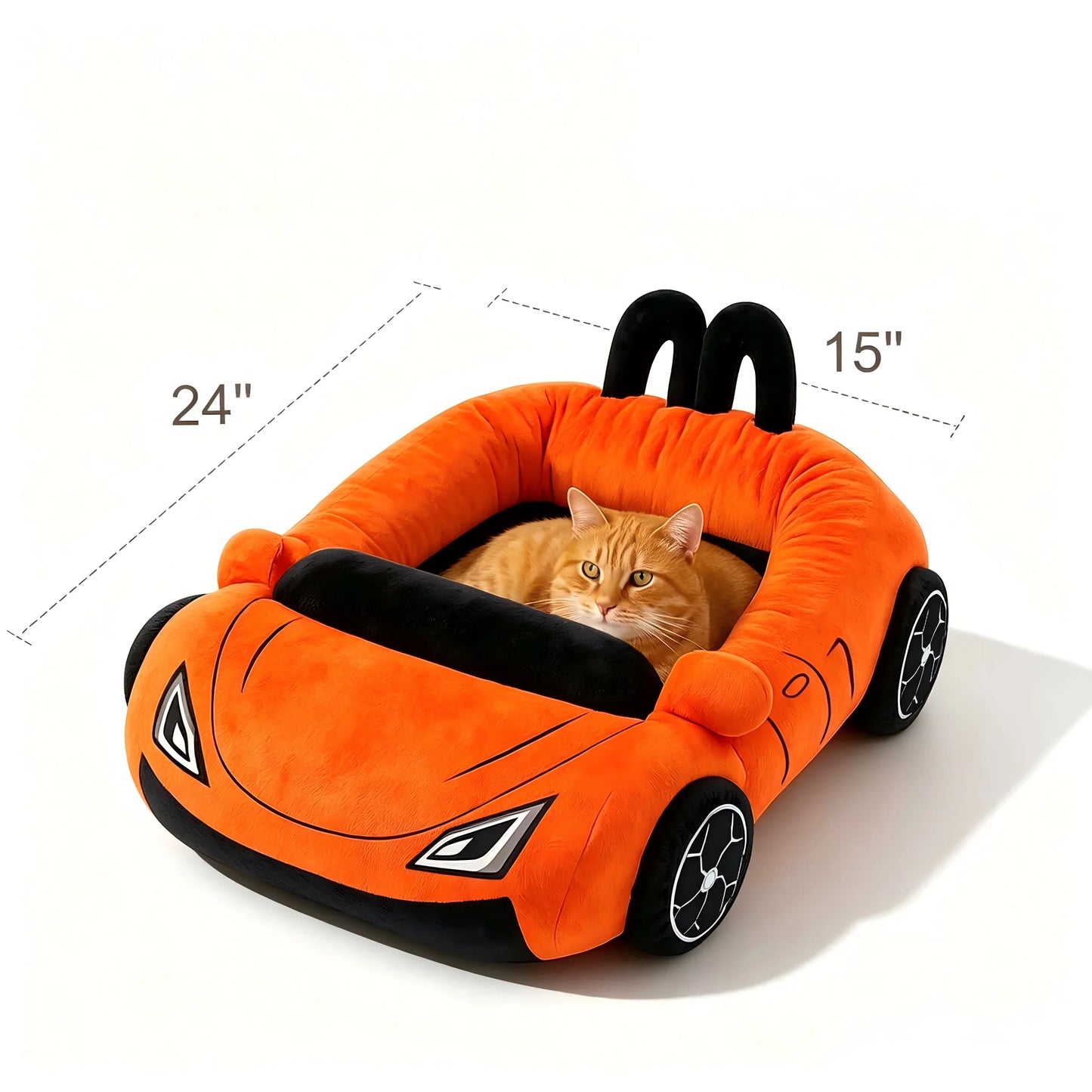 CWV Supercar Cat Bed For Kitten Soft Cozy Mat Pillow