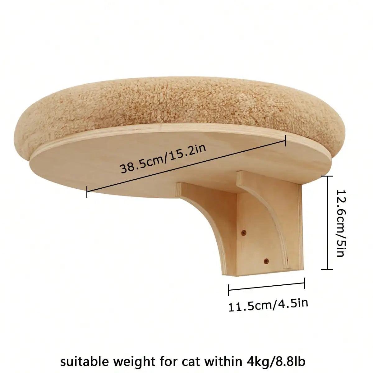 Wall Mounted Cat Roped Bridge With Sisal For Indoor Cats