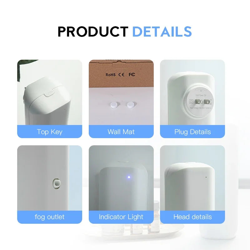 NAMSTE Fragrance Diffuser With Bluetooth Coverage 300 Cubic Meters