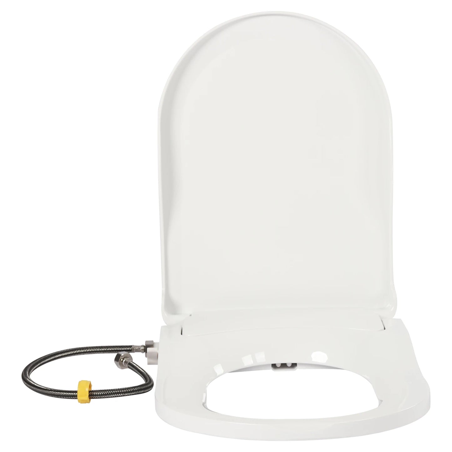Non Electric Bidet Seat With Dual Nozzle For Elongated Toilets
