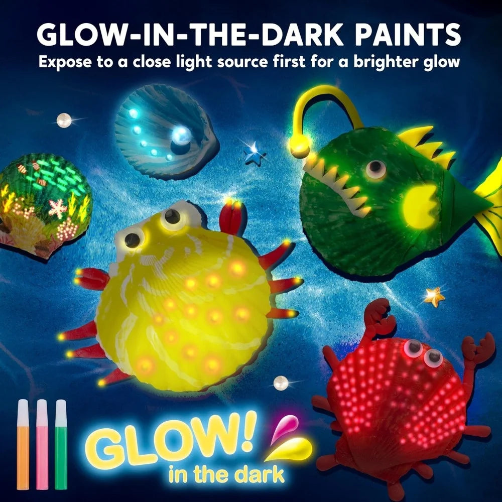 Joyfy Kids Seashell Painting Art And Crafts Kit Set