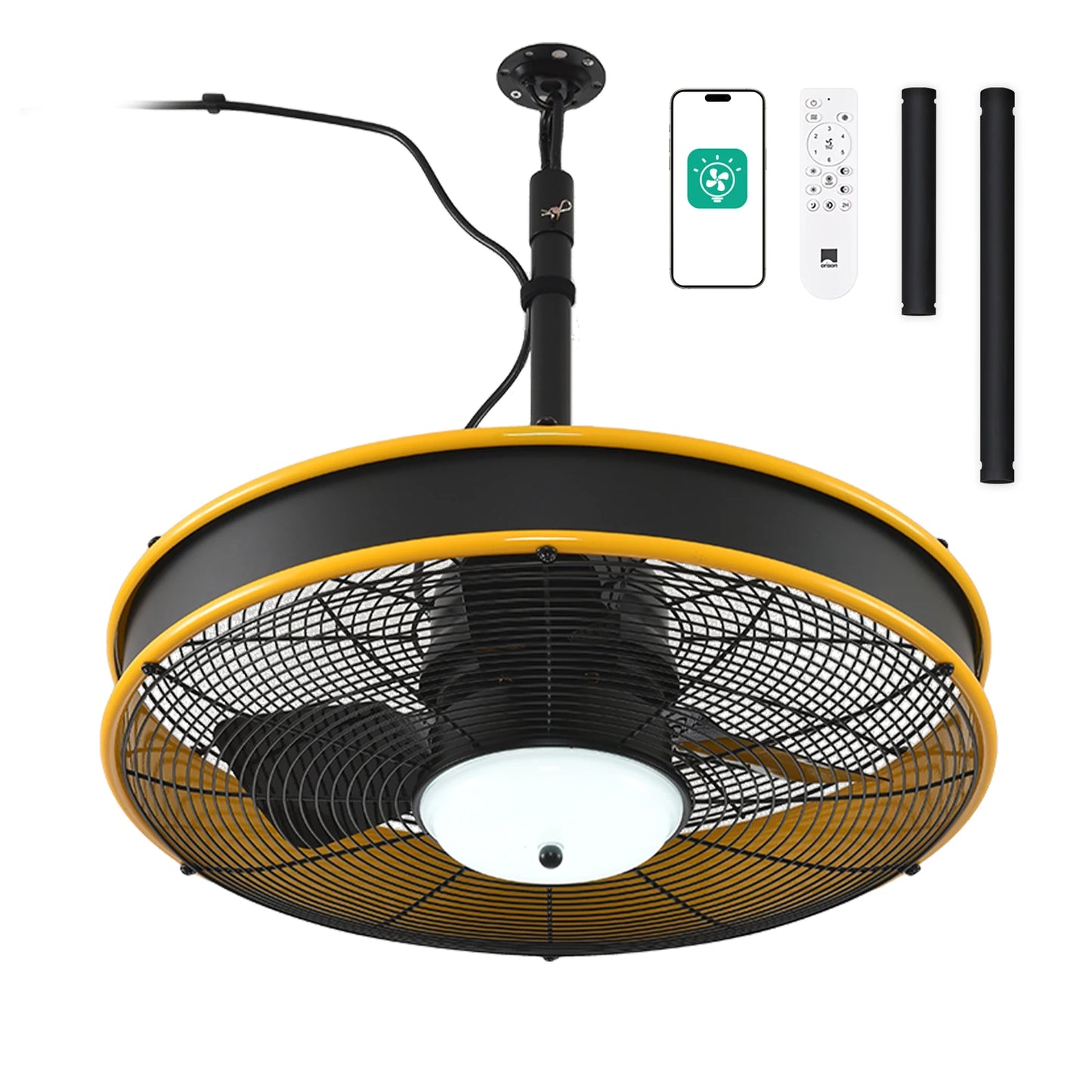 Orison Waterproof Outdoor Ceiling Fan With Remote And App Control