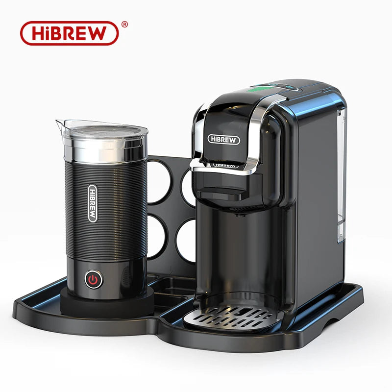 HiBREW 5 In 1 Espresso Coffee Machine Capsule ESE Pod