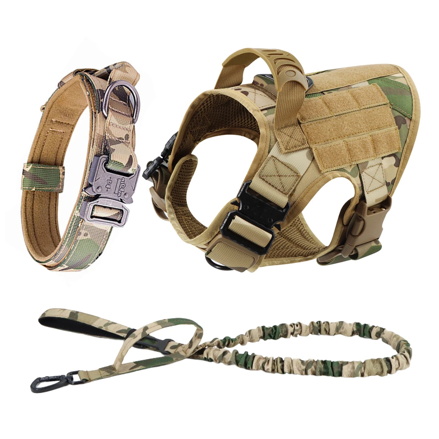 Durable Dog Harness And Leash Set For Training And Walking