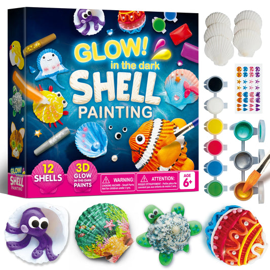 Joyfy Kids Seashell Painting Art And Crafts Kit Set
