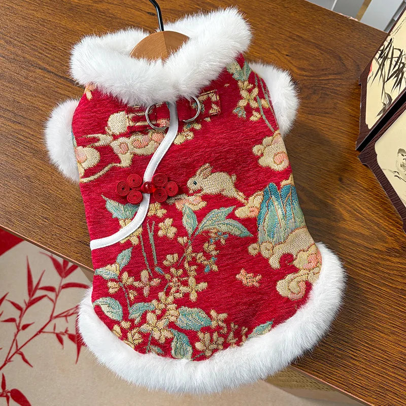 DKSTINYE Velvet Winter Pet Vest For Dogs And Cats For All Seasons