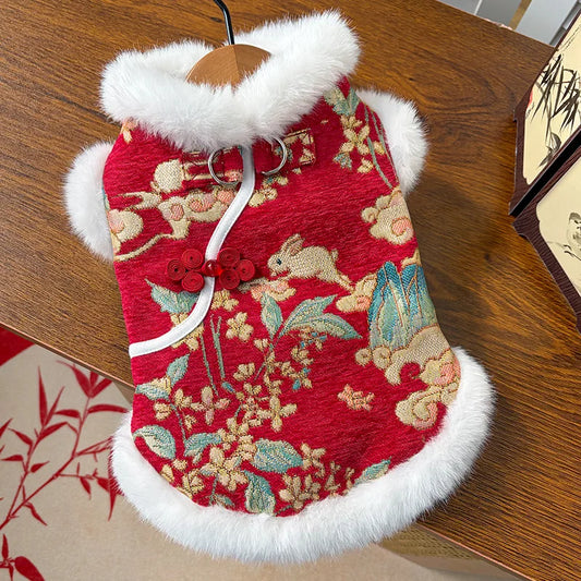 DKSTINYE Velvet Winter Pet Vest For Dogs And Cats For All Seasons