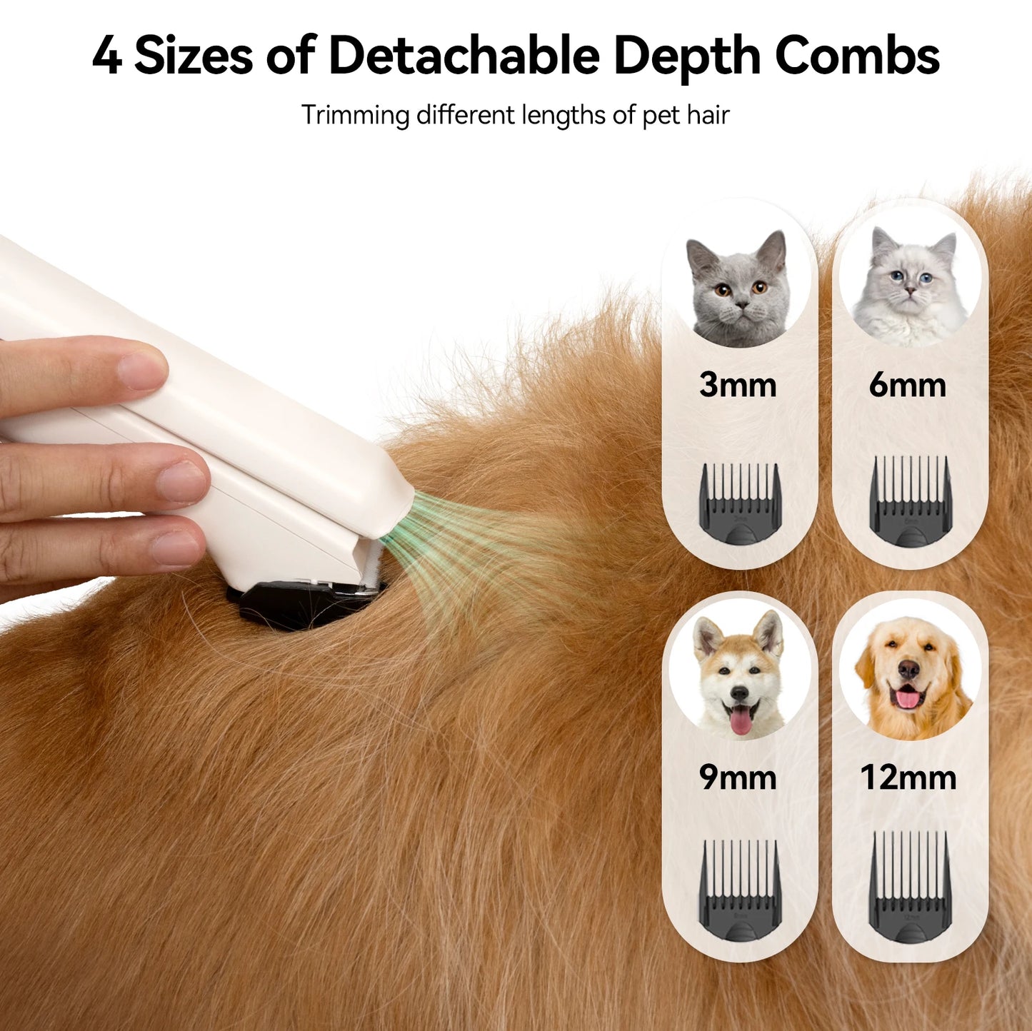 Amicura P1 Vacuum Cleaner And Hair Dryer With Pet Grooming Tools Dog Clipper