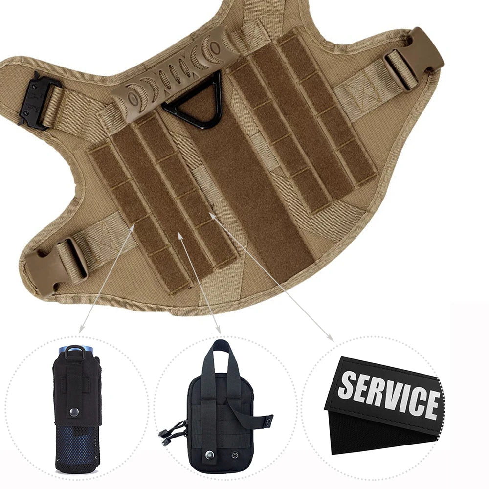 Durable Dog Harness And Leash Set For Training And Walking
