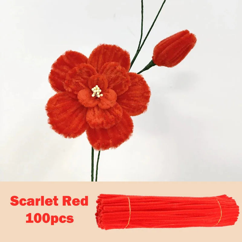 Colorful Chenille Stems Pipe Cleaners Set For DIY Crafts