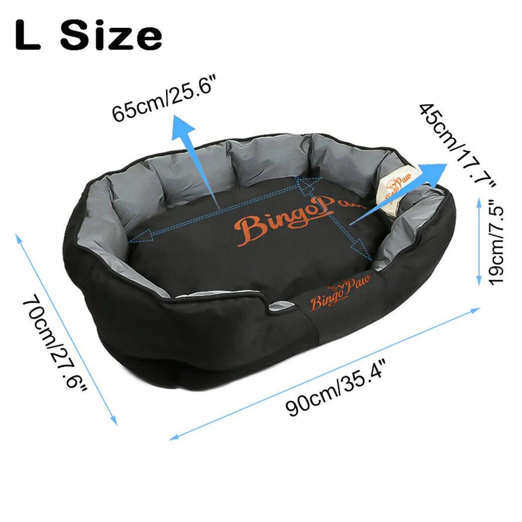 BORWART Orthopedic Dog Bed Waterproof Removable Cushion