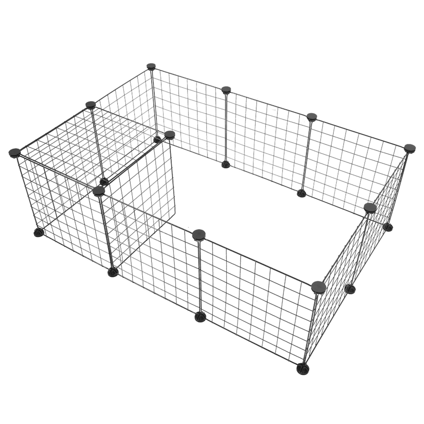 Pet Playpen Small Animal Cage Indoor Portable Metal Wire Fence