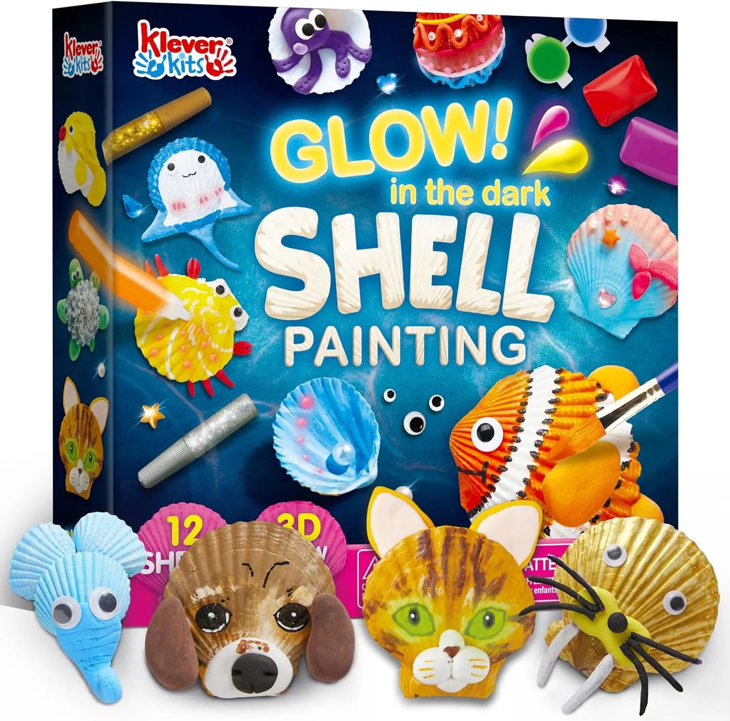 Joyfy Kids Seashell Painting Art And Crafts Kit Set